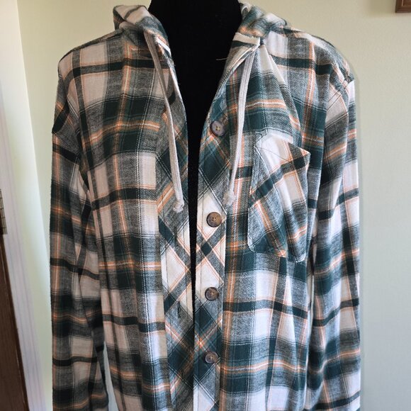 Hooded Shacket - Picture 1 of 2